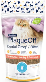 Proden PlaqueOff dental Croq' spécial chat au saumon