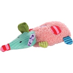 Peluche pour chat Gragga la souris rose Catnip