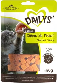 Dailys Cubes de poulet pour chat - 50 g