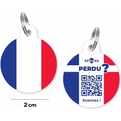 SPOORS Médaille digitalisée pour chien et chat avec QR code - France