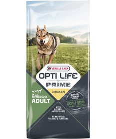 Opti Life Prime Adult Chicken für erwachsene Hunde aller Rassen