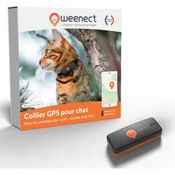 Weenect XS Cat GPS-Tracker (White/Black Edition 2023)