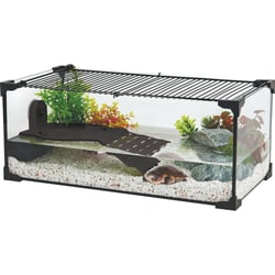 Aquarium noir pour tortues Zolux Karapas Aqua Pro