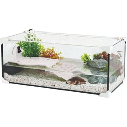 Aquarium blanc pour tortues Zolux Karapas Aqua Pro