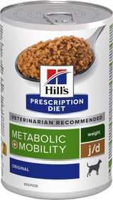 Pâtée Hill's Prescription Diet Metabolic + Mobility pour chien