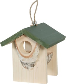 Mangeoire en bois Hut pour les oiseaux de la nature - 2 tailles disponible