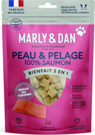 Marly & Dan Friandise Lyophilisée "100% Saumon Peau et Pelage" pour chat