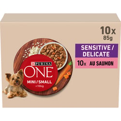 PURINA ONE MINI Sensitive Saumon pour chien jusqu'à 10kg