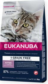 EUKANUBA croquettes sans céréales au saumon pour chaton