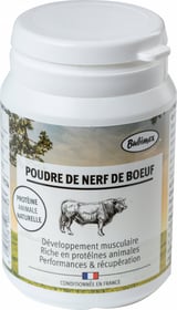 BUBIMEX Poudre de nerf de bœuf pour chiot, chien et chat