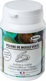 BUBIMEX Poudre moules vertes pour chiot, chien et chat