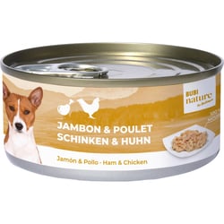 BUBIMEX Bubi Nature Schinken & Huhn Nassfutter für Hunde