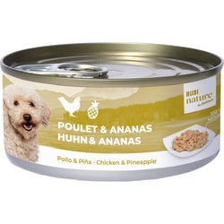 Nassfutter BUBIMEX Bubi Nature Huhn und Ananas für Hunde