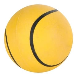 Petite balle en caoutchouc souple, motif sport