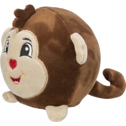 Singe rond en peluche Trixie