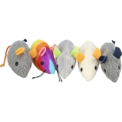 Souris en peluche Trixie - 7 cm