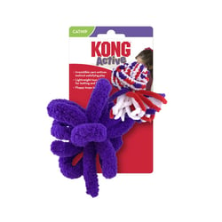 KONG Cat Active Rope rouge et violet pour chat