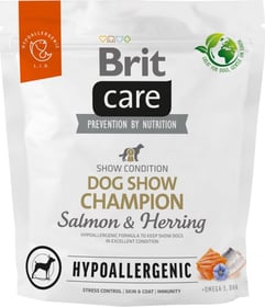 BRIT Care Hypoallergenic Dog Show Champion saumon et hareng pour chien de concours