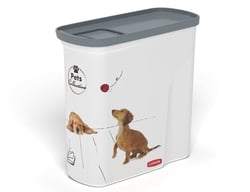 Conteneur verseur à croquettes pour chien - 1, 2.5 et 4kg