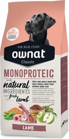 OWNAT Classic Monoproteic mit Lamm für erwachsene Hunde mit Lammfleisch