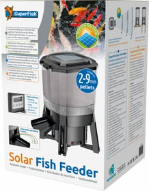 SuperFish Distributeur de nourriture solaire pour poissons de bassin