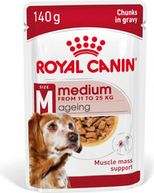 Royal Canin medium ageing sachet fraîcheur en sauce pour chien medium senior