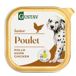 GUSTAV Pâtée au Poulet pour chiot