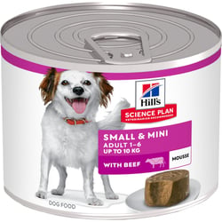 Hill's Science Plan Mousse mit Rindfleisch für Hunde klein & mini