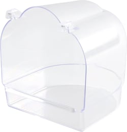 Baignoire semi-circulaire transparent