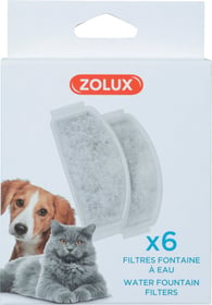 Lot de 6 filtres pour fontaine chat-chien Zolux Calypso