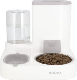 Distributeur croquettes et eau ZD Two pour chien et chat