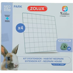 Kit d'extension pour l'enclos modulable Zolux NEOLIFE Park Lapin