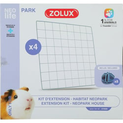 Kit d'extension pour l'enclos modulable Zolux NEOLIFE Park cochon d'inde