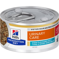 Hill's PRESCRIPTION DIET c/d Urinary Stress Multicare Mijotés au Thon & Légumes pour Chat