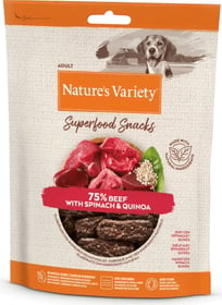 NATURE'S VARIETY Superfood Snacks Boeuf friandises pour chien