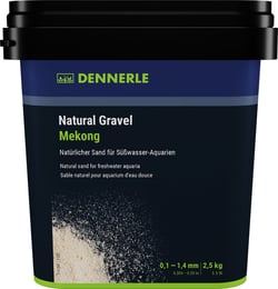 Dennerle Natural Gravel Mekong Sable naturel pour aquariums d'eau douce