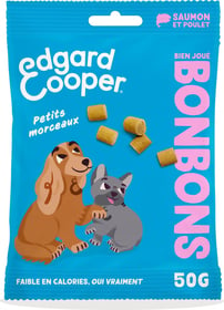 Edgard & Cooper Petits Bonbons Naturels Sans Céréales Saumon & Poulet pour Chien