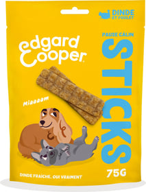 Edgard & Cooper Sticks Protéinés Naturels Sans Céréales Dinde & Poulet pour Chien