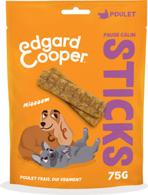 Edgard & Cooper Sticks Protéinés Naturels Sans Céréales au Poulet pour Chien 