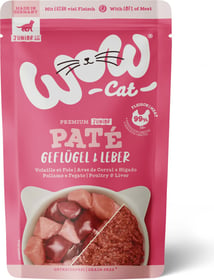 WOW! Pâtée Volaille & Foie pour chaton