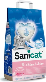  Sanicat – Katzenstreu Classic für Kätzchen mit Baldrianduft zur Erleichterung der Eingewöhnung