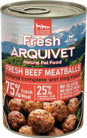 ARQUIVET Fresh Beef Meatballs Nassfutter in Rindfleischbällchen für Hunde