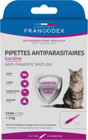 Anti-Parasiten Spot-On Pipetten für Katzen