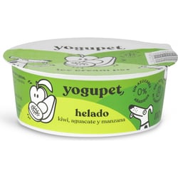 Yogupet Eiscreme mit grünen Früchten für Katzen und Hunde