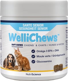 PRODEN NUTRISCIENCE WelliChews Gesundheit Senior für Hunde und Katzen