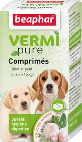 VERMIpure purge Wurmkur mit Pflanzen für Welpen und kleine Hunde