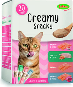 BUBIMEX Multipack Creamy Snacks Friandise à lécher pour chat