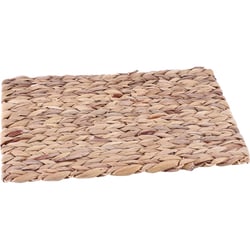 Tapis en jacinthe d'eau pour rongeurs et lapins Zolia - Tapis jacinthe d'eau - 33 x 23 cm