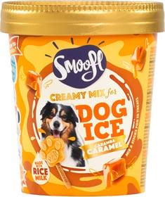 Smoofl Mélange pour glace pour chien adulte - Caramel