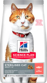 HILL'S Science Plan Adult Sterilised Cat pour chat stérilisé au saumon